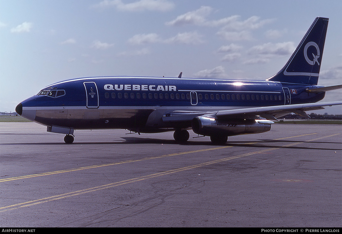 Aircraft Photo of C-GQBB | Boeing 737-296/Adv | Quebecair | AirHistory.net #298736