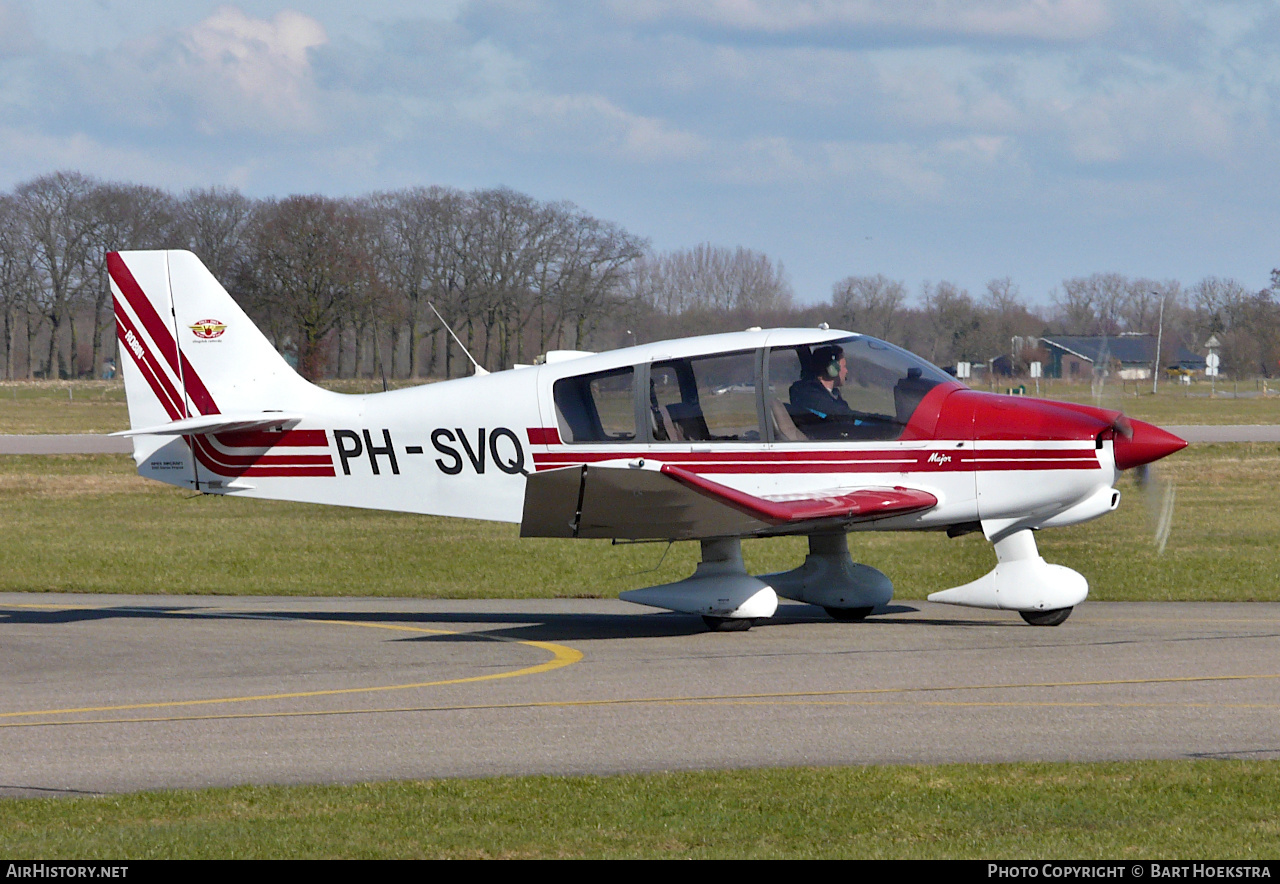 Aircraft Photo of PH-SVQ | Robin DR-400-160 Major | Vliegclub Rotterdam | AirHistory.net #298741
