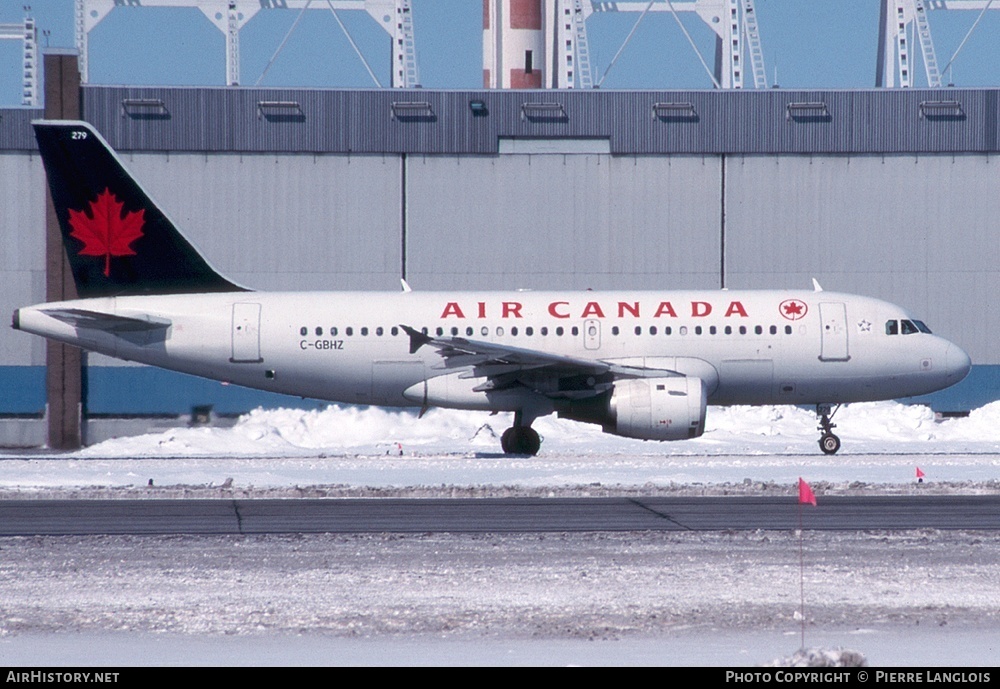Aircraft Photo of C-GBHZ | Airbus A319-114 | Air Canada | AirHistory.net #298751