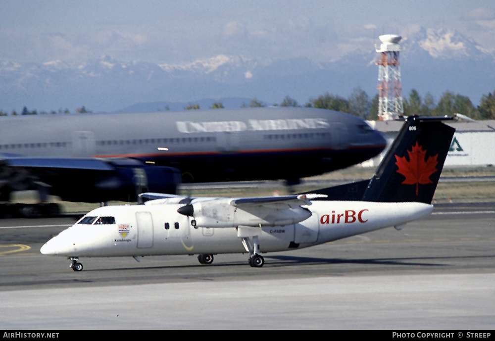 Aircraft Photo of C-FABW | De Havilland Canada DHC-8-102 Dash 8 | Air BC | AirHistory.net #298756