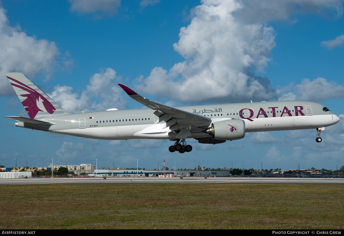 Aircraft Photo of A7-ALV | Airbus A350-941 | Qatar Airways | AirHistory.net #298759