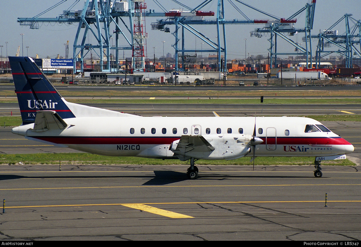 Aircraft Photo of N121CQ | Saab 340A | USAir Express | AirHistory.net #298768