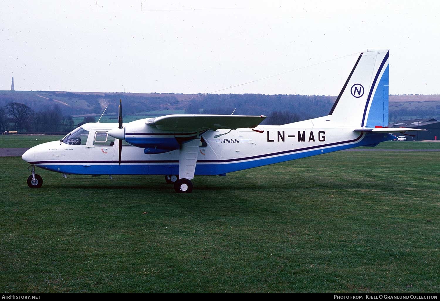 Aircraft Photo of LN-MAG | Britten-Norman BN-2A-21 Islander | Norving | AirHistory.net #298772