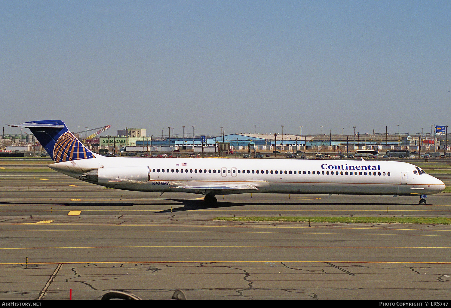 Aircraft Photo of N938MC | McDonnell Douglas MD-82 (DC-9-82) | Continental Airlines | AirHistory.net #298775