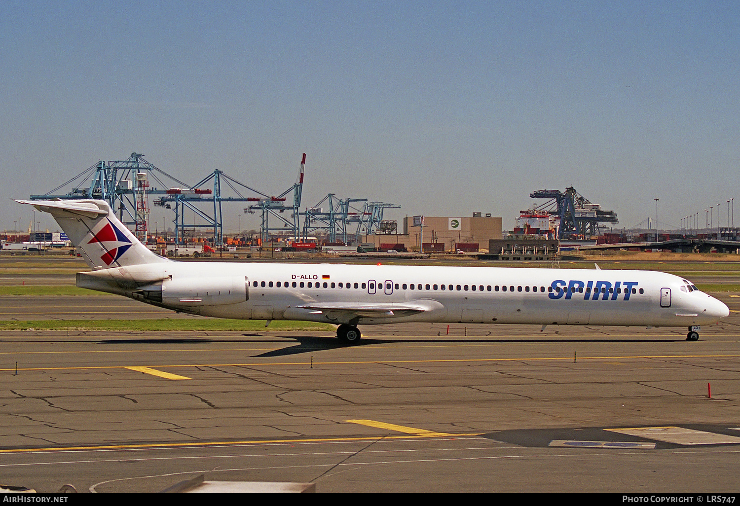 Aircraft Photo of D-ALLQ | McDonnell Douglas MD-83 (DC-9-83) | Spirit Airlines | AirHistory.net #298776