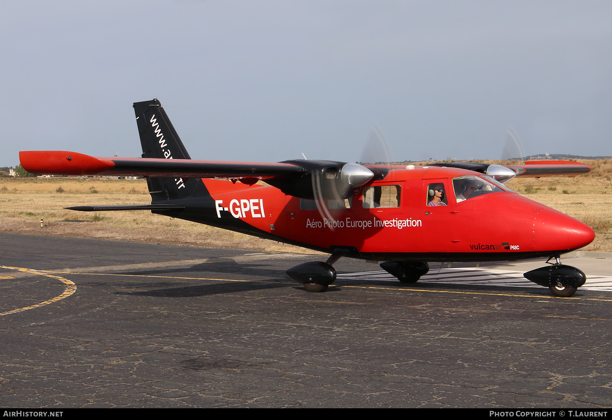 Aircraft Photo of F-GPEI | Vulcanair P-68C | Aero Photo Europe Investigation - APEI | AirHistory.net #298781