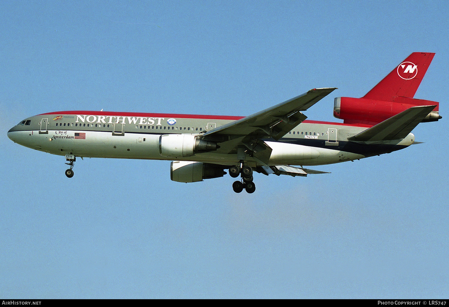 Aircraft Photo of N211NW | McDonnell Douglas DC-10-30 | Northwest Airlines | AirHistory.net #298787