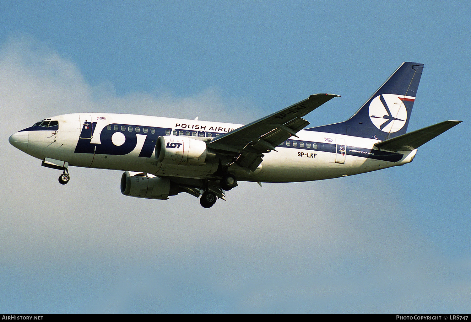 Aircraft Photo of SP-LKF | Boeing 737-55D | LOT Polish Airlines - Polskie Linie Lotnicze | AirHistory.net #298790