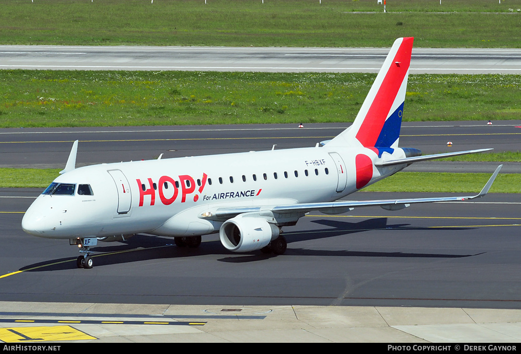 Aircraft Photo of F-HBXF | Embraer 170STD (ERJ-170-100STD) | Hop! | AirHistory.net #298807