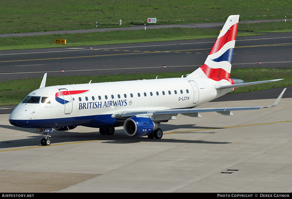 Aircraft Photo of G-LCYH | Embraer 170STD (ERJ-170-100STD) | British Airways | AirHistory.net #298808
