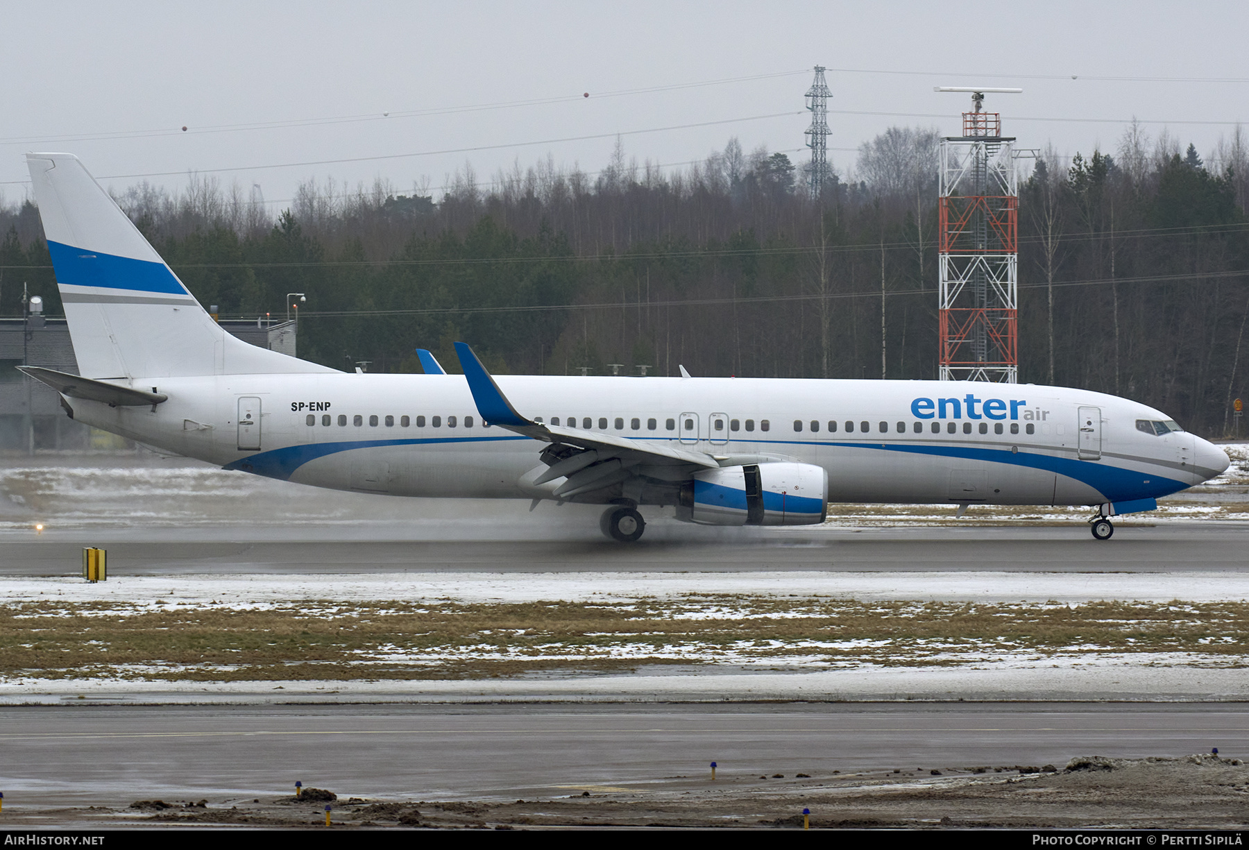 Aircraft Photo of SP-ENP | Boeing 737-8AS | Enter Air | AirHistory.net #298812