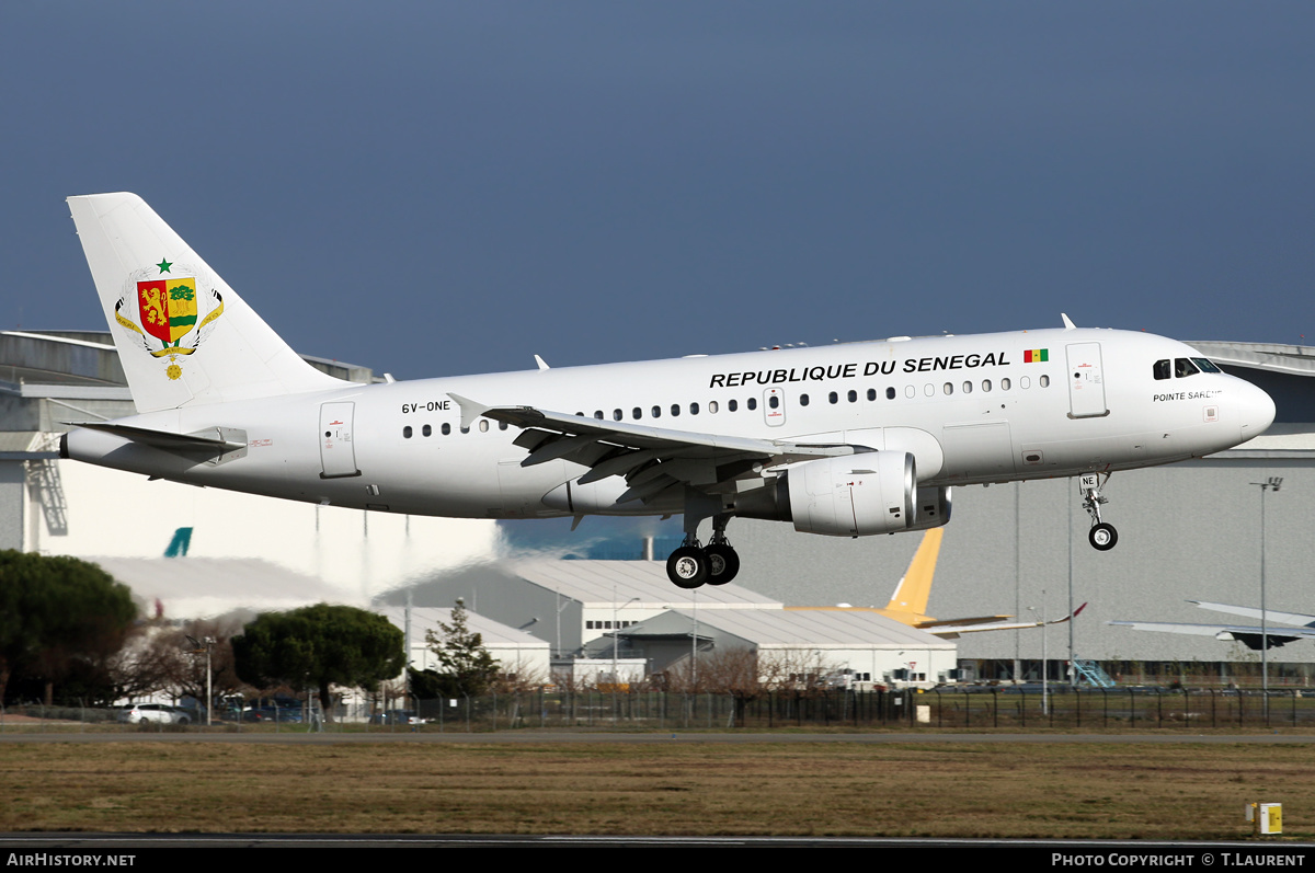 Aircraft Photo of 6V-ONE | Airbus ACJ319 (A319-115/CJ) | République du Sénégal | AirHistory.net #298840