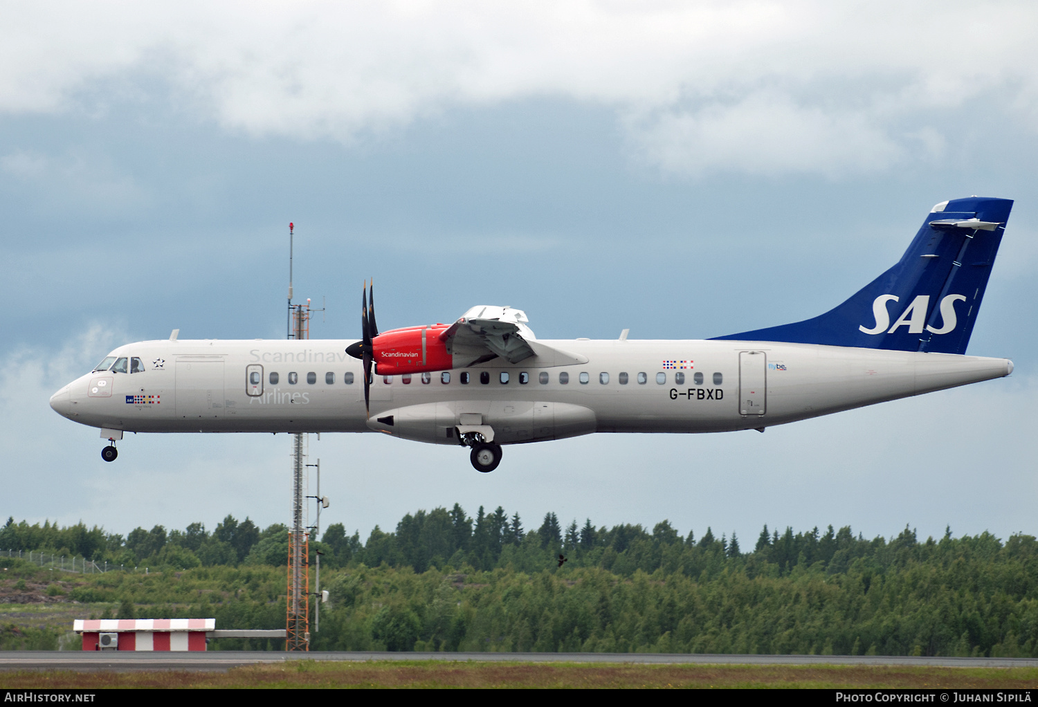 Aircraft Photo of G-FBXD | ATR ATR-72-600 (ATR-72-212A) | Scandinavian Airlines - SAS | AirHistory.net #298841