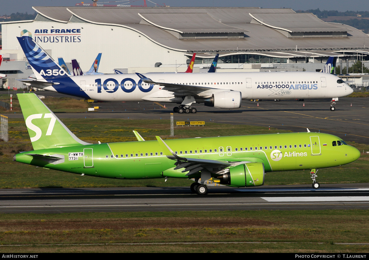 Aircraft Photo of F-WWTX | Airbus A320-271N | S7 Airlines | AirHistory.net #298847