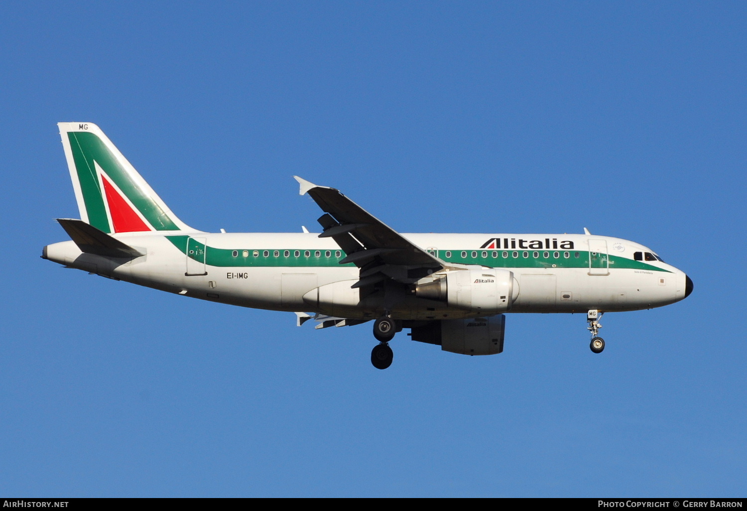 Aircraft Photo of EI-IMG | Airbus A319-112 | Alitalia | AirHistory.net #298853