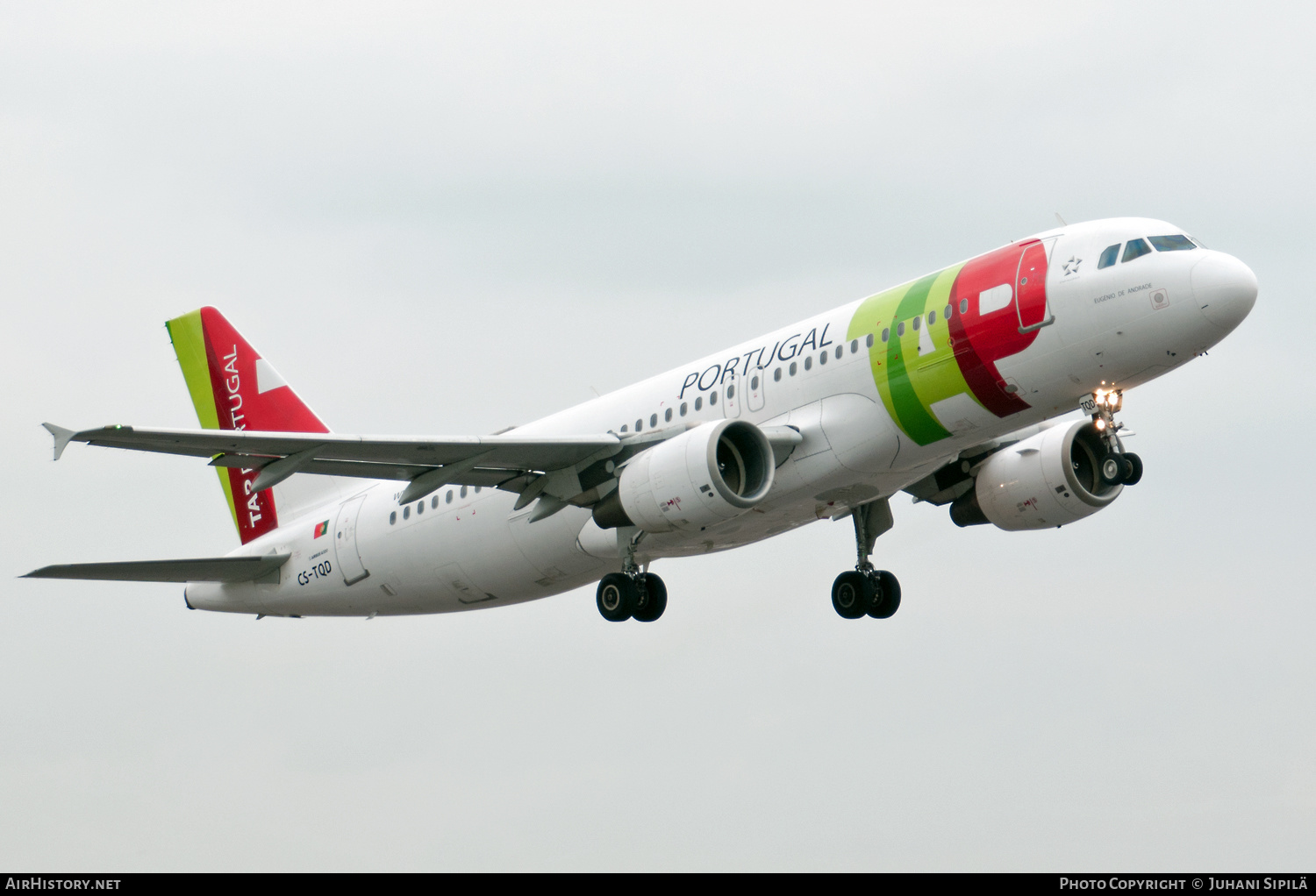 Aircraft Photo of CS-TQD | Airbus A320-214 | TAP Portugal | AirHistory.net #298869
