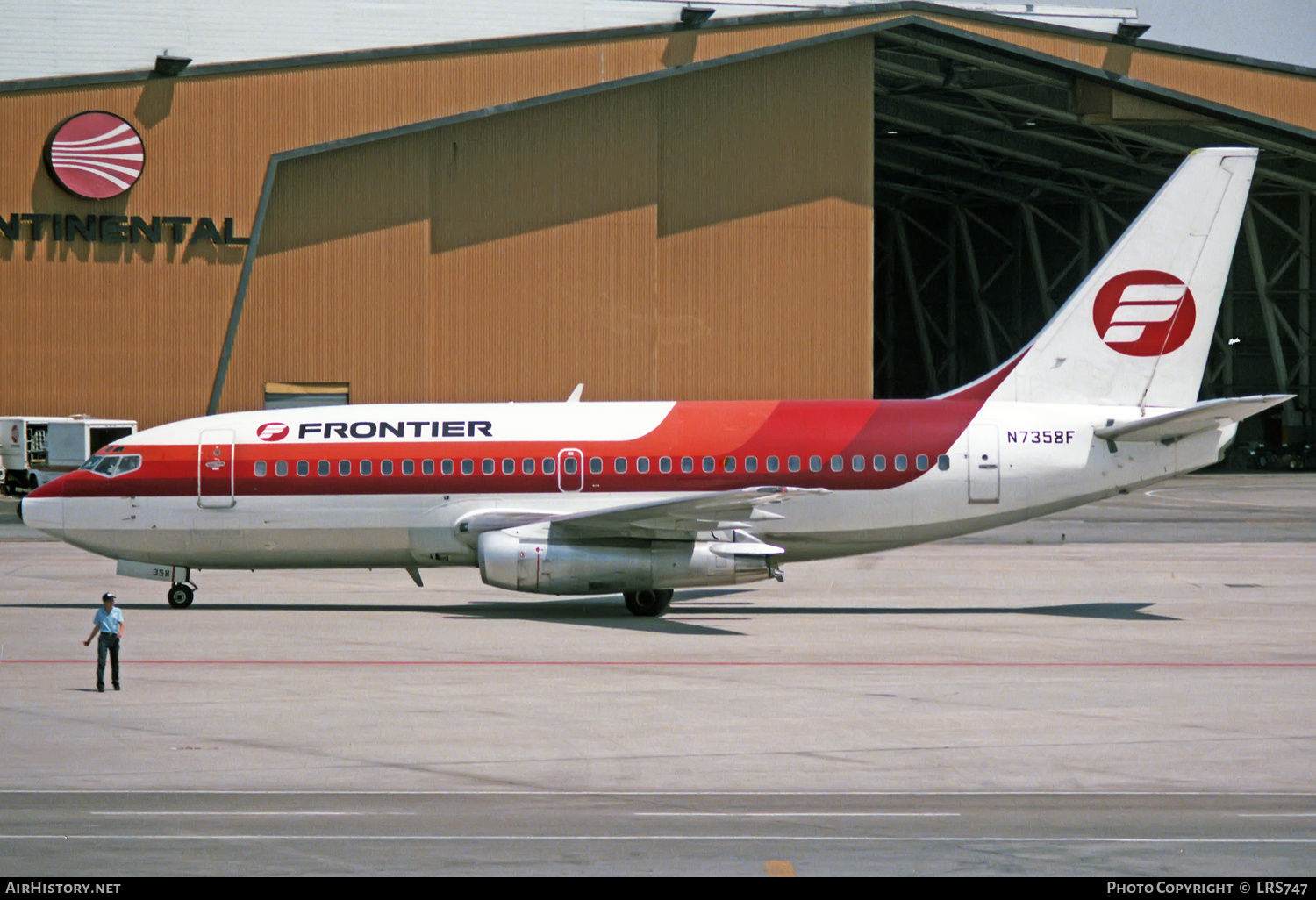 Aircraft Photo of N7358F | Boeing 737-291/Adv | Frontier Airlines | AirHistory.net #298877