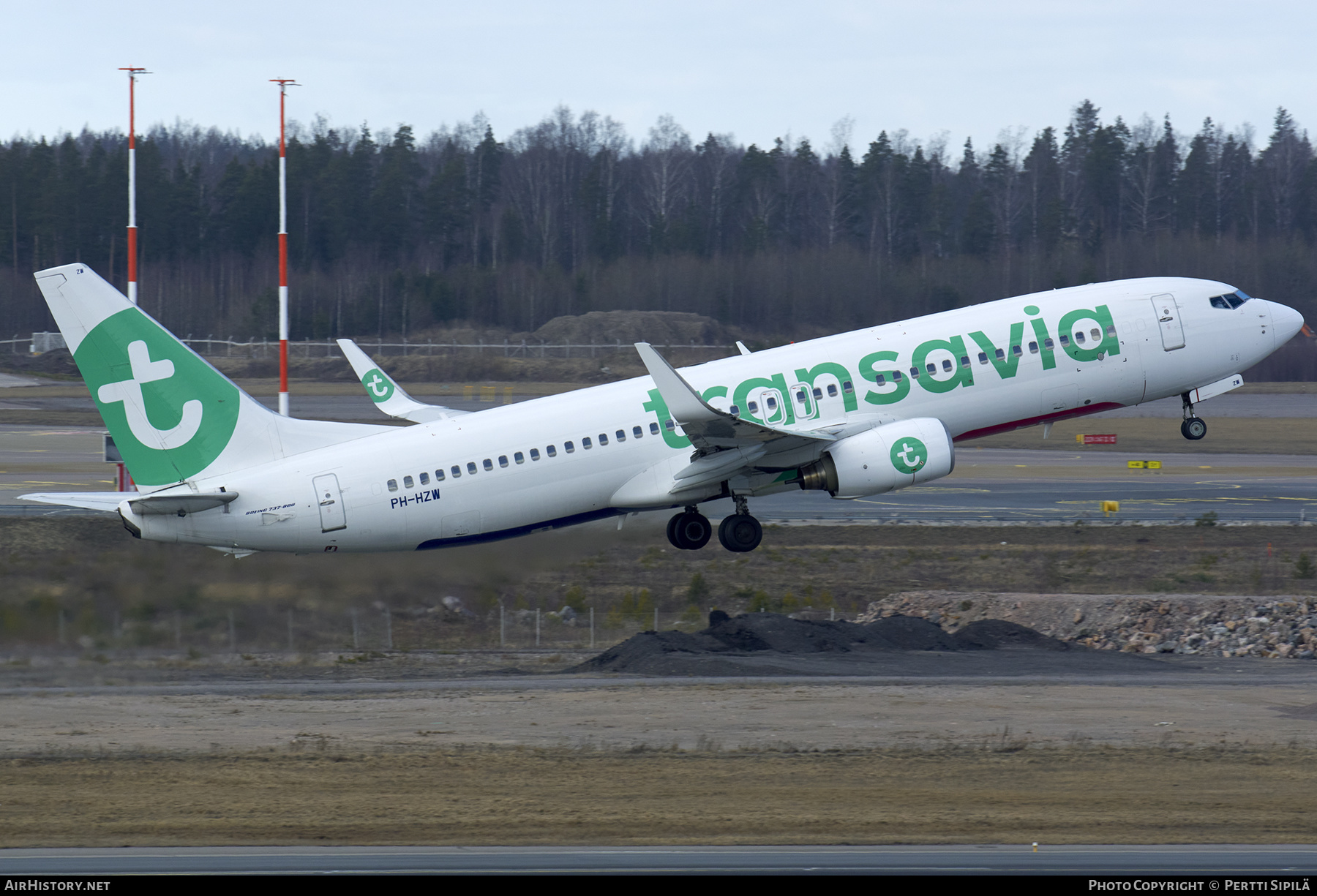 Aircraft Photo of PH-HZW | Boeing 737-8K2 | Transavia | AirHistory.net #298883
