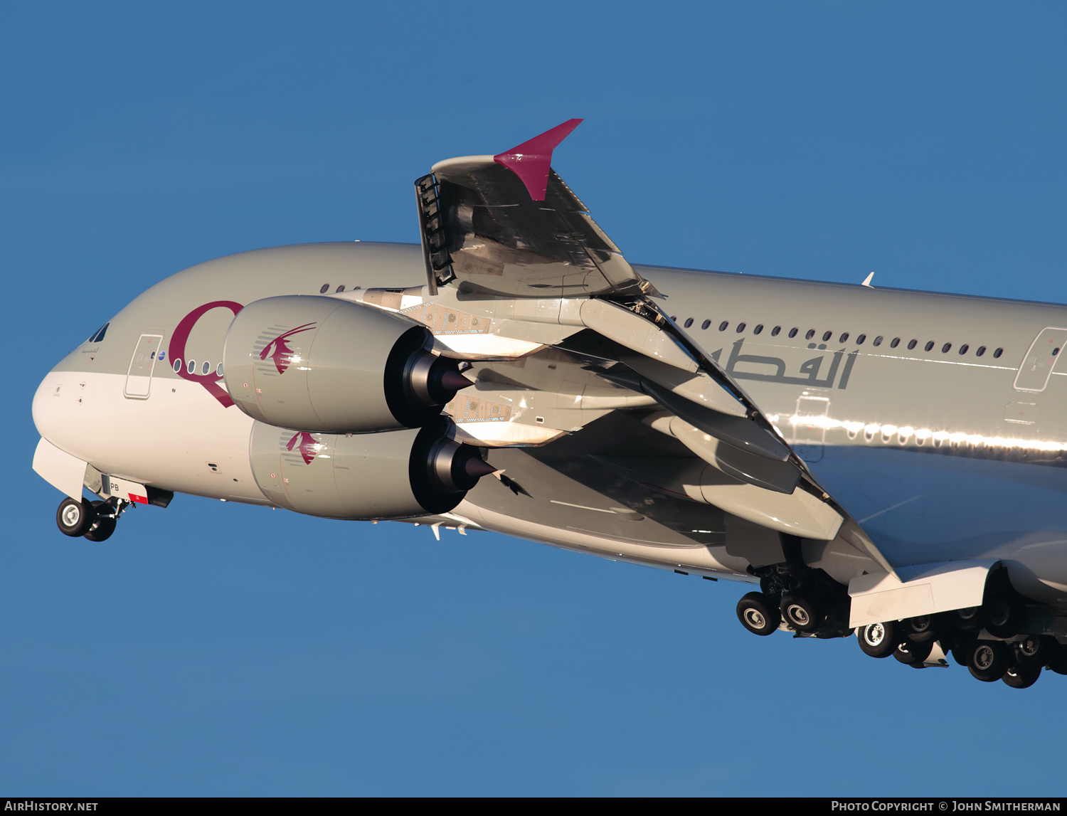 Aircraft Photo of A7-APB | Airbus A380-861 | Qatar Airways | AirHistory.net #298887