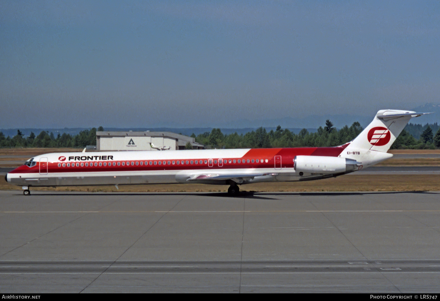 Aircraft Photo of EI-BTB | McDonnell Douglas MD-82 (DC-9-82) | Frontier Airlines | AirHistory.net #298888