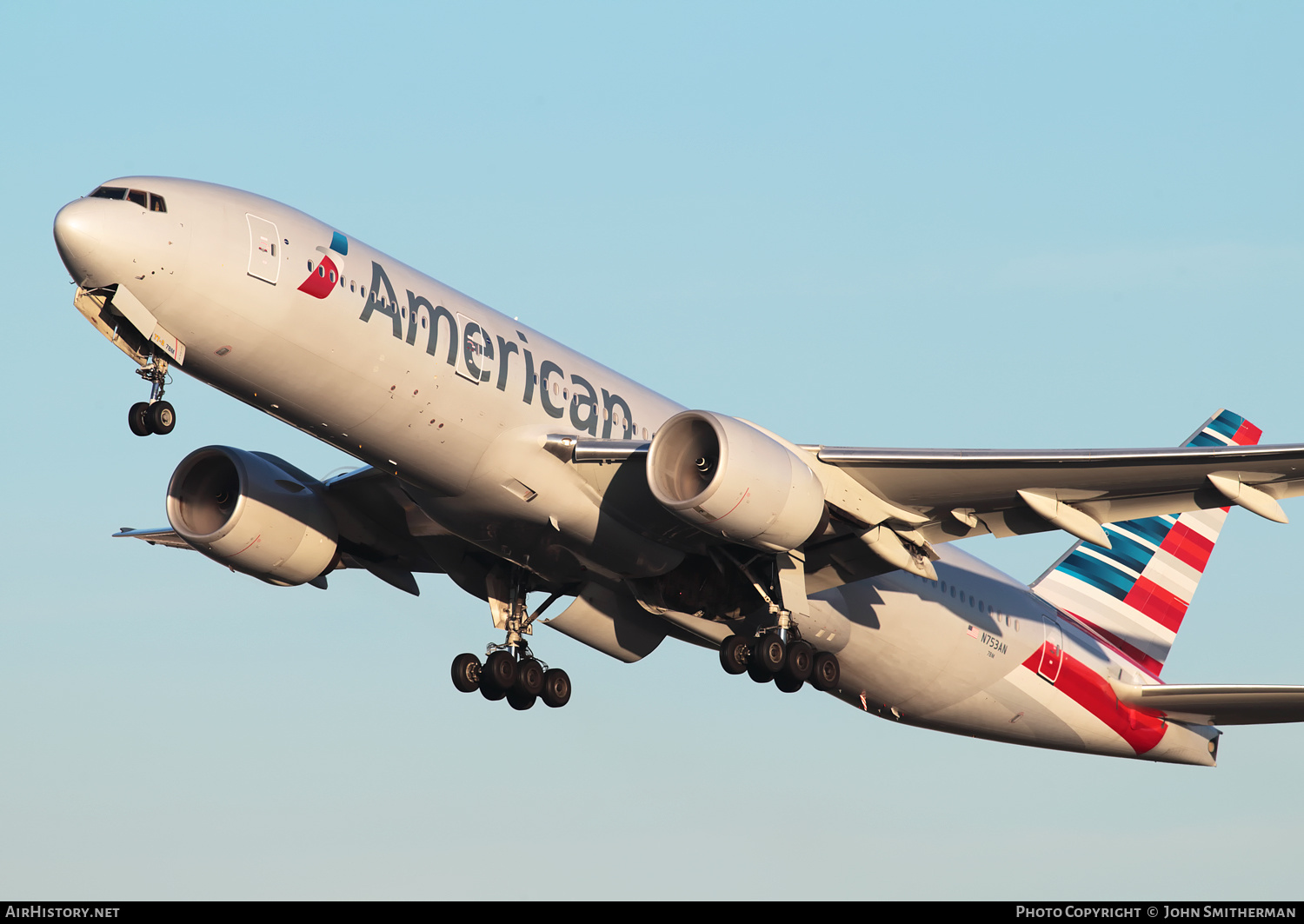 Aircraft Photo of N753AN | Boeing 777-223/ER | American Airlines | AirHistory.net #298889