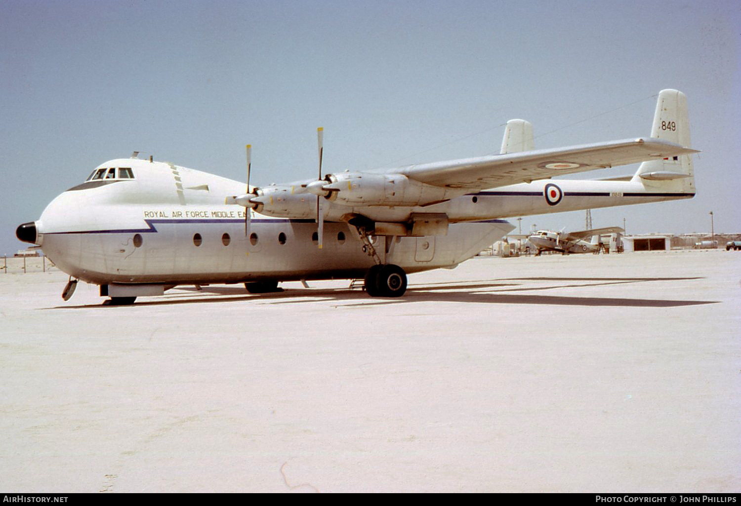 Aircraft Photo of XN849 | Armstrong Whitworth AW-660 Argosy C.1 | UK - Air Force | AirHistory.net #298892