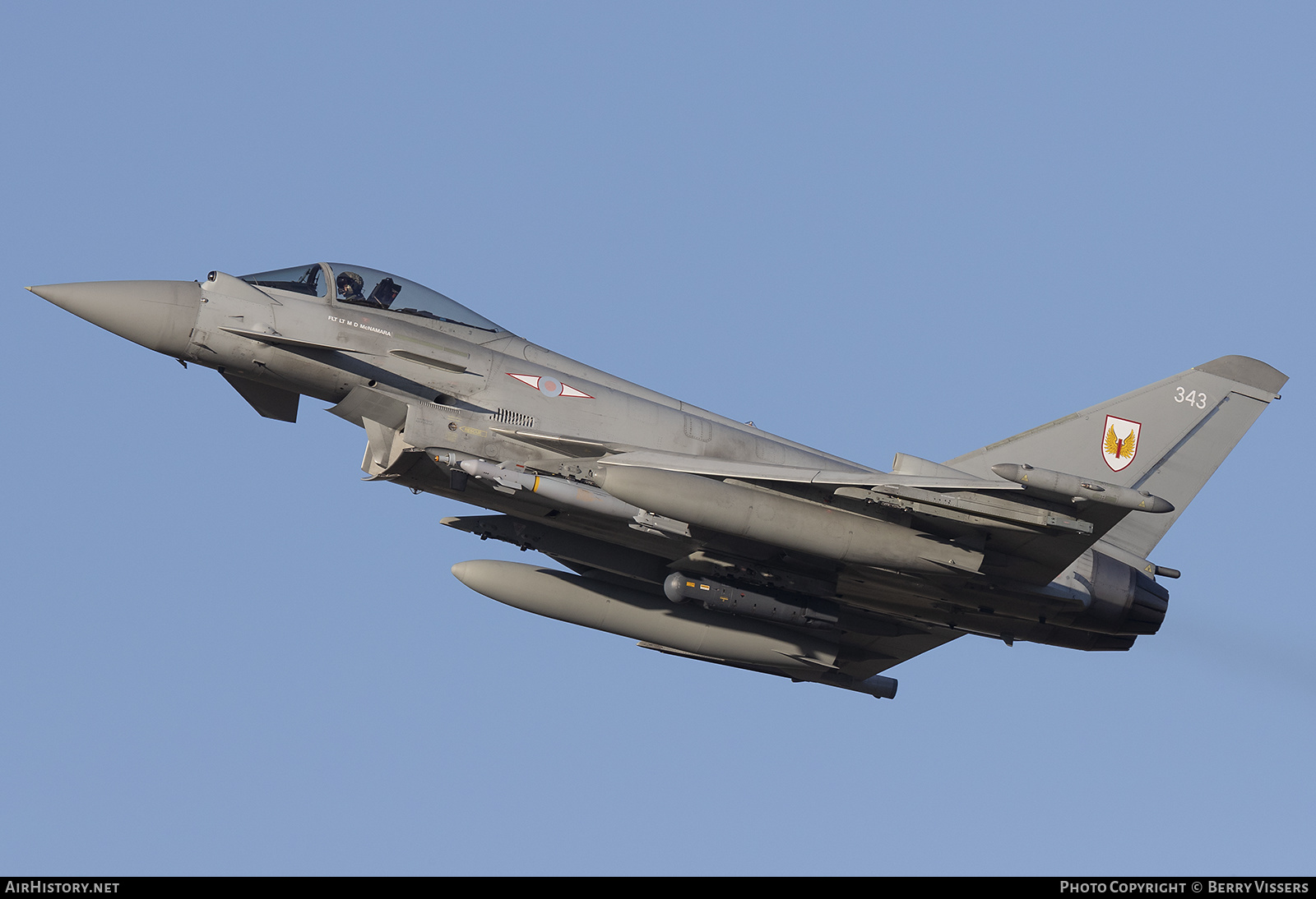 Aircraft Photo of ZK343 | Eurofighter EF-2000 Typhoon FGR4 | UK - Air Force | AirHistory.net #298919