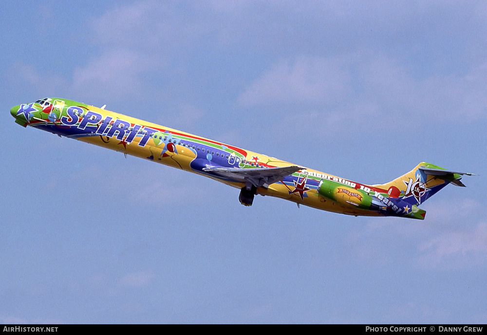 Aircraft Photo of N814NK | McDonnell Douglas MD-83 (DC-9-83) | Spirit Airlines | AirHistory.net #298929