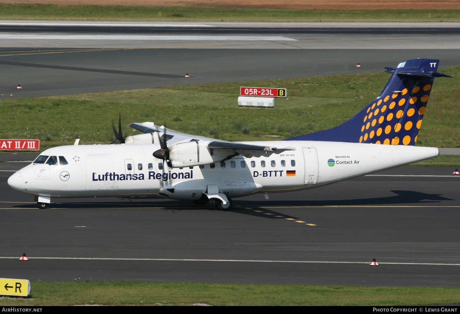 Aircraft Photo of D-BTTT | ATR ATR-42-500 | Lufthansa Regional | AirHistory.net #298930