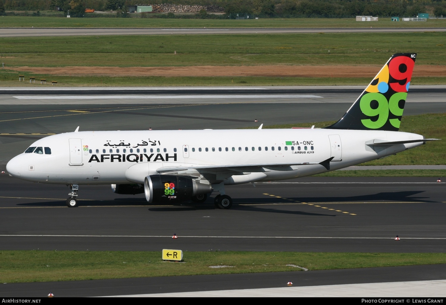Aircraft Photo of 5A-ONC | Airbus A319-111 | Afriqiyah Airways | AirHistory.net #298932