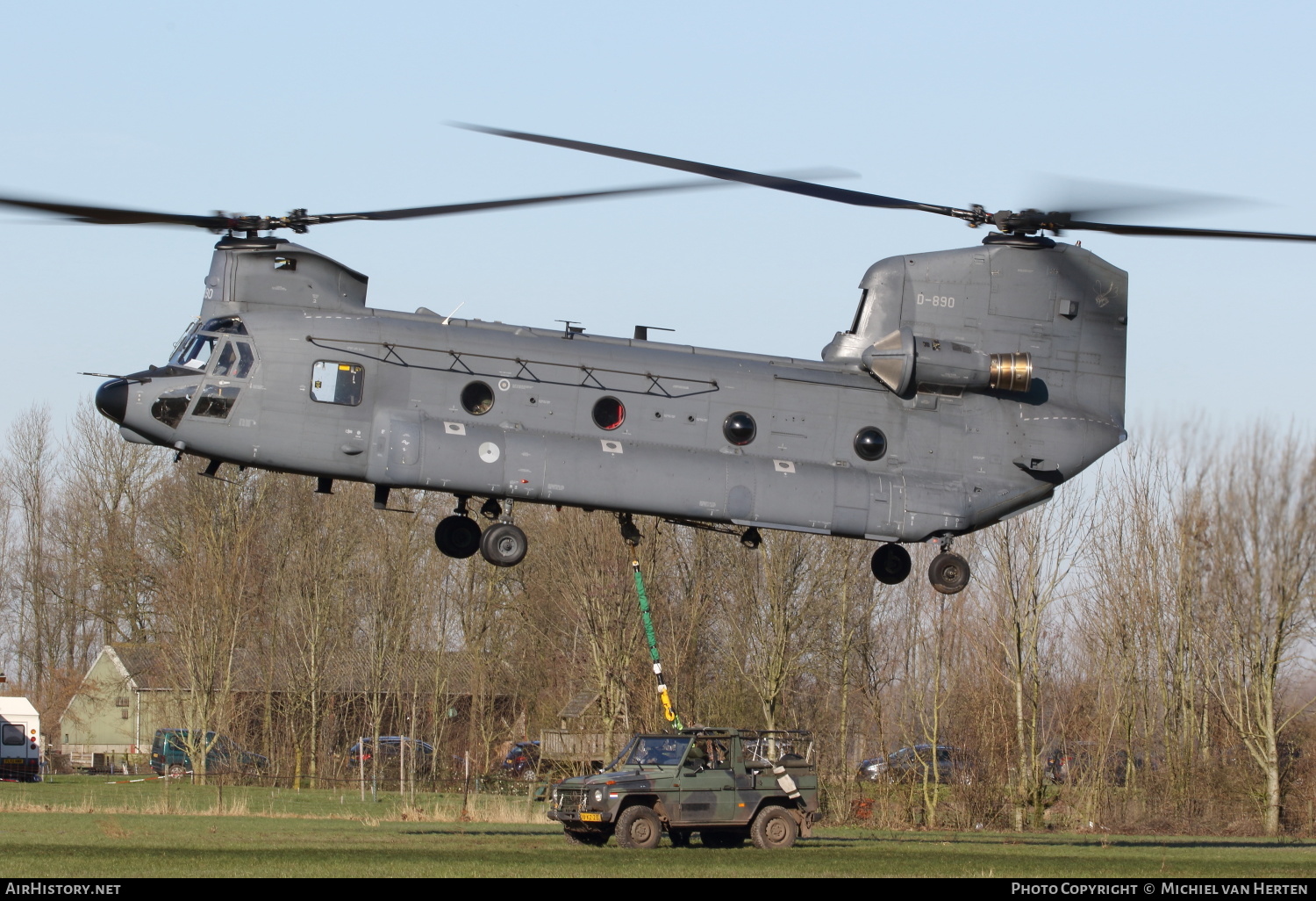 Aircraft Photo of D-890 | Boeing CH-47F Chinook (414) | Netherlands - Air Force | AirHistory.net #298941