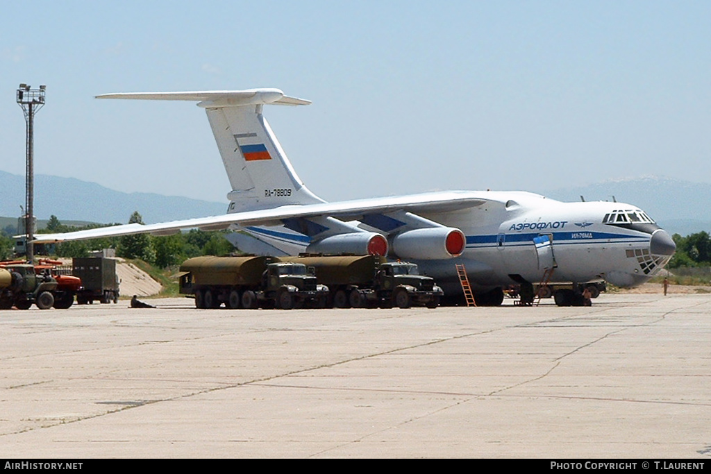 Aircraft Photo of RA-78809 | Ilyushin Il-76MD | Aeroflot | AirHistory.net #299030