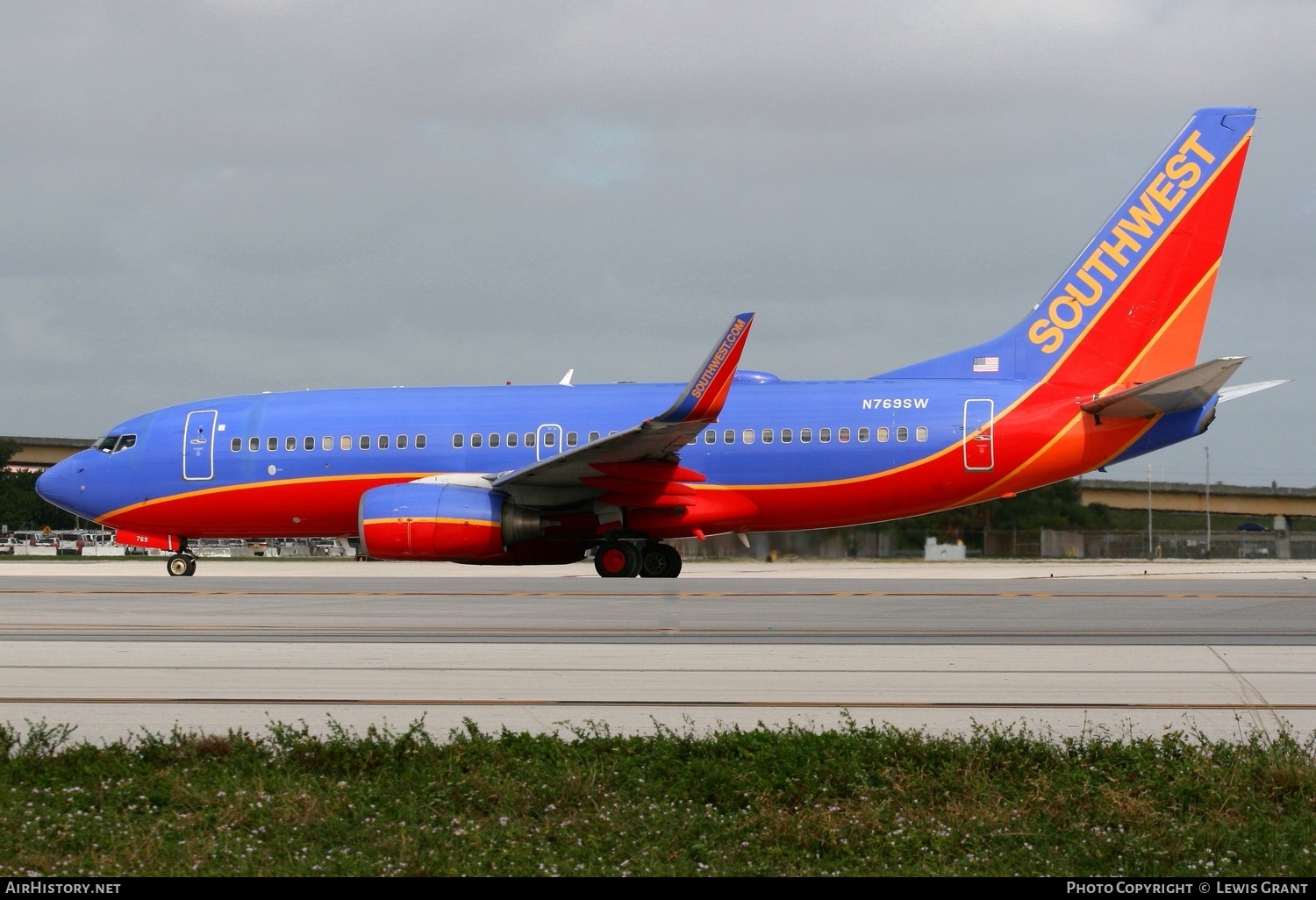 Aircraft Photo of N769SW | Boeing 737-7H4 | Southwest Airlines | AirHistory.net #299039