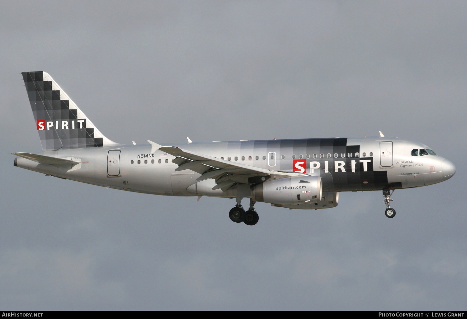 Aircraft Photo of N514NK | Airbus A319-132 | Spirit Airlines | AirHistory.net #299040