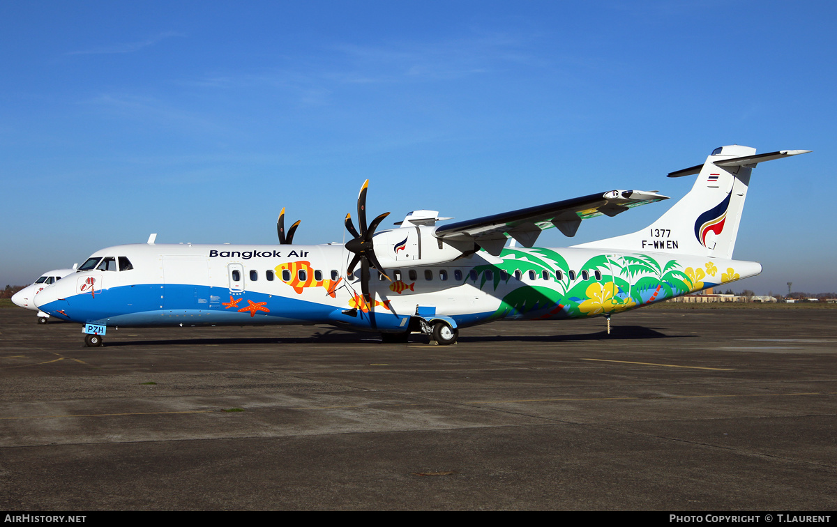 Aircraft Photo of F-WWEN | ATR ATR-72-600 (ATR-72-212A) | Bangkok Airways | AirHistory.net #299047