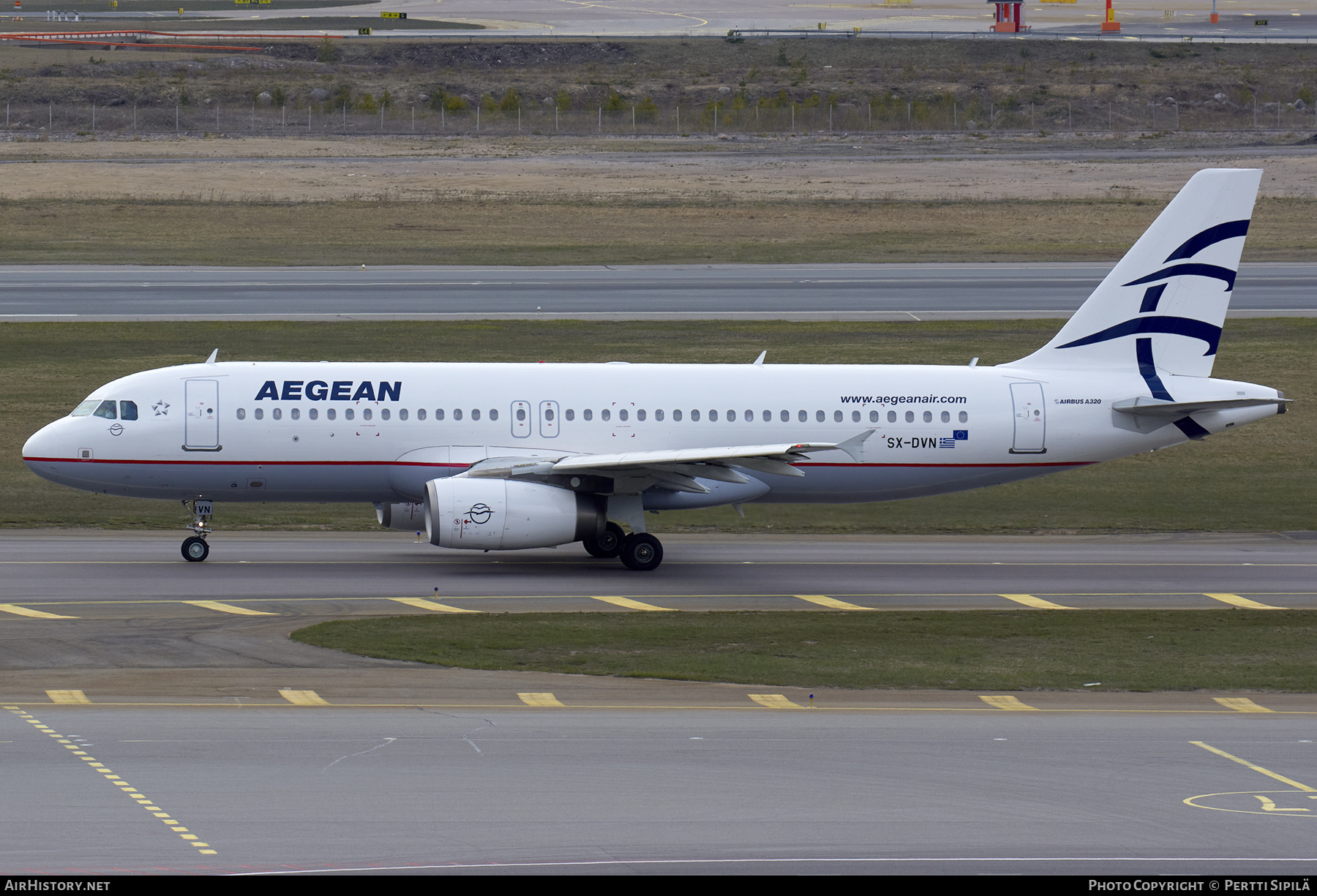 Aircraft Photo of SX-DVN | Airbus A320-232 | Aegean Airlines | AirHistory.net #299057
