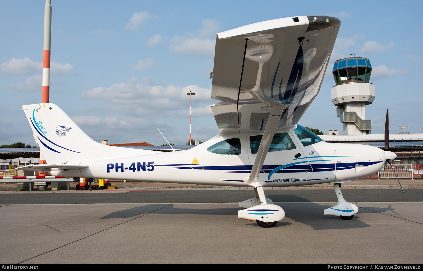 Aircraft Photo of PH-4N5 | TL Ultralight TL-3000 Sirius | Adventure Flights | AirHistory.net #299058