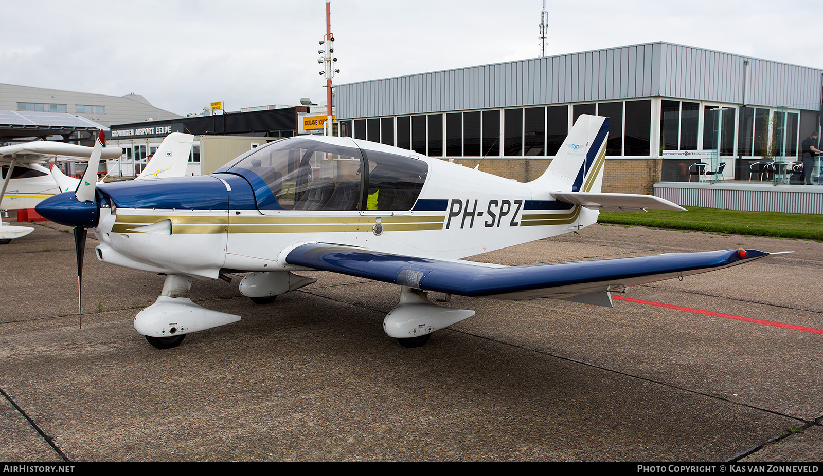 Aircraft Photo of PH-SPZ | Robin DR-400-140B | Vliegclub Rotterdam | AirHistory.net #299075