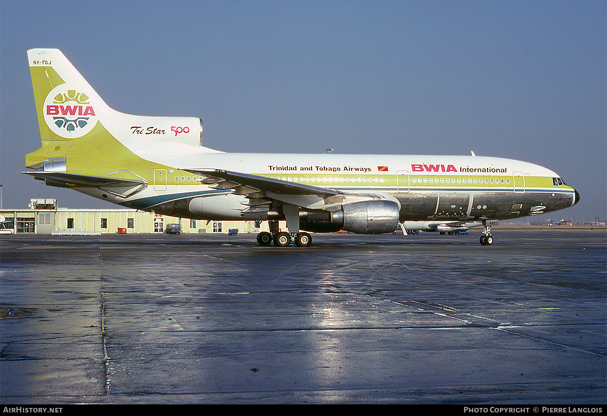 Aircraft Photo of 9Y-TGJ | Lockheed L-1011-385-3 TriStar 500 | BWIA International - Trinidad and Tobago Airways | AirHistory.net #299102
