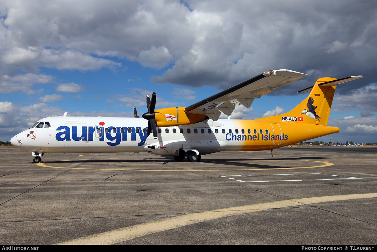 Aircraft Photo of HB-ALQ | ATR ATR-72-202/F | Aurigny Air Services | AirHistory.net #299120