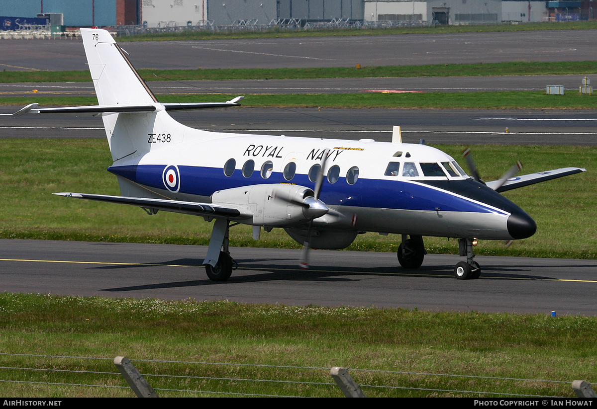 Aircraft Photo of ZE438 | British Aerospace BAe-3100 Jetstream T3 | UK - Navy | AirHistory.net #299125