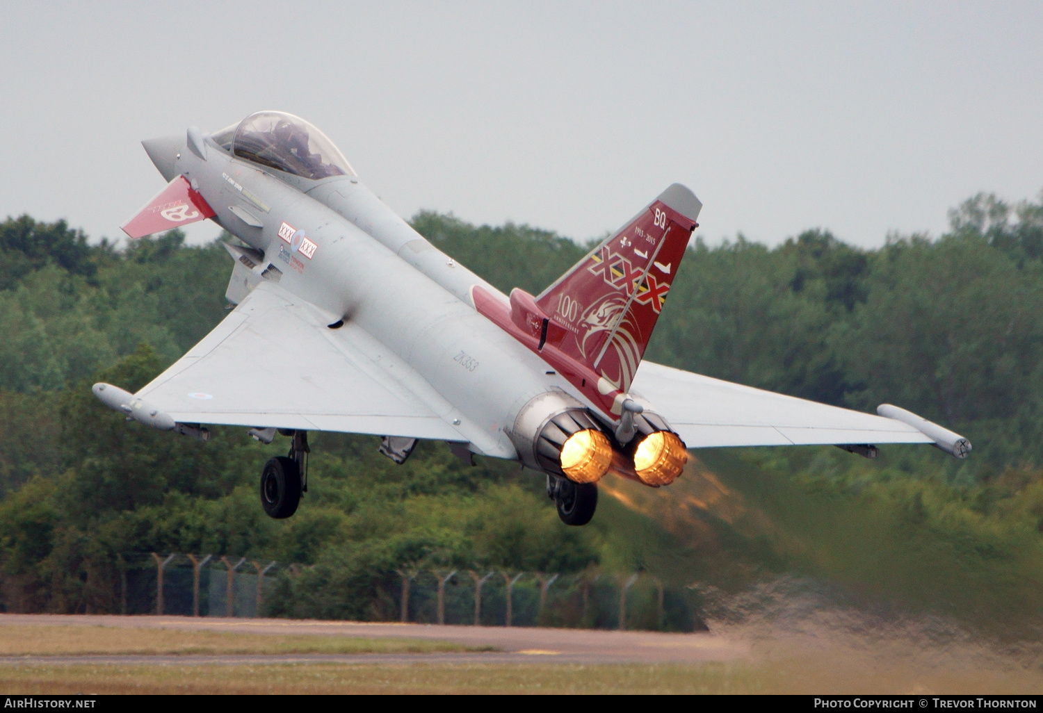 Aircraft Photo of ZK353 | Eurofighter EF-2000 Typhoon FGR4 | UK - Air Force | AirHistory.net #299129