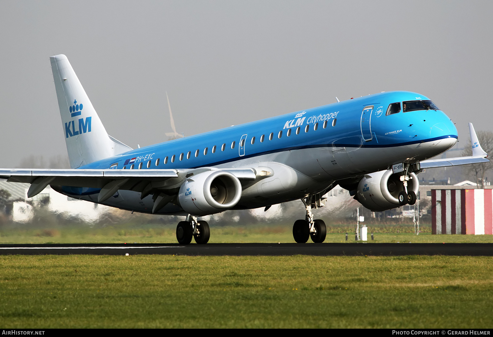 Aircraft Photo of PH-EXC | Embraer 190STD (ERJ-190-100STD) | KLM Cityhopper | AirHistory.net #299132