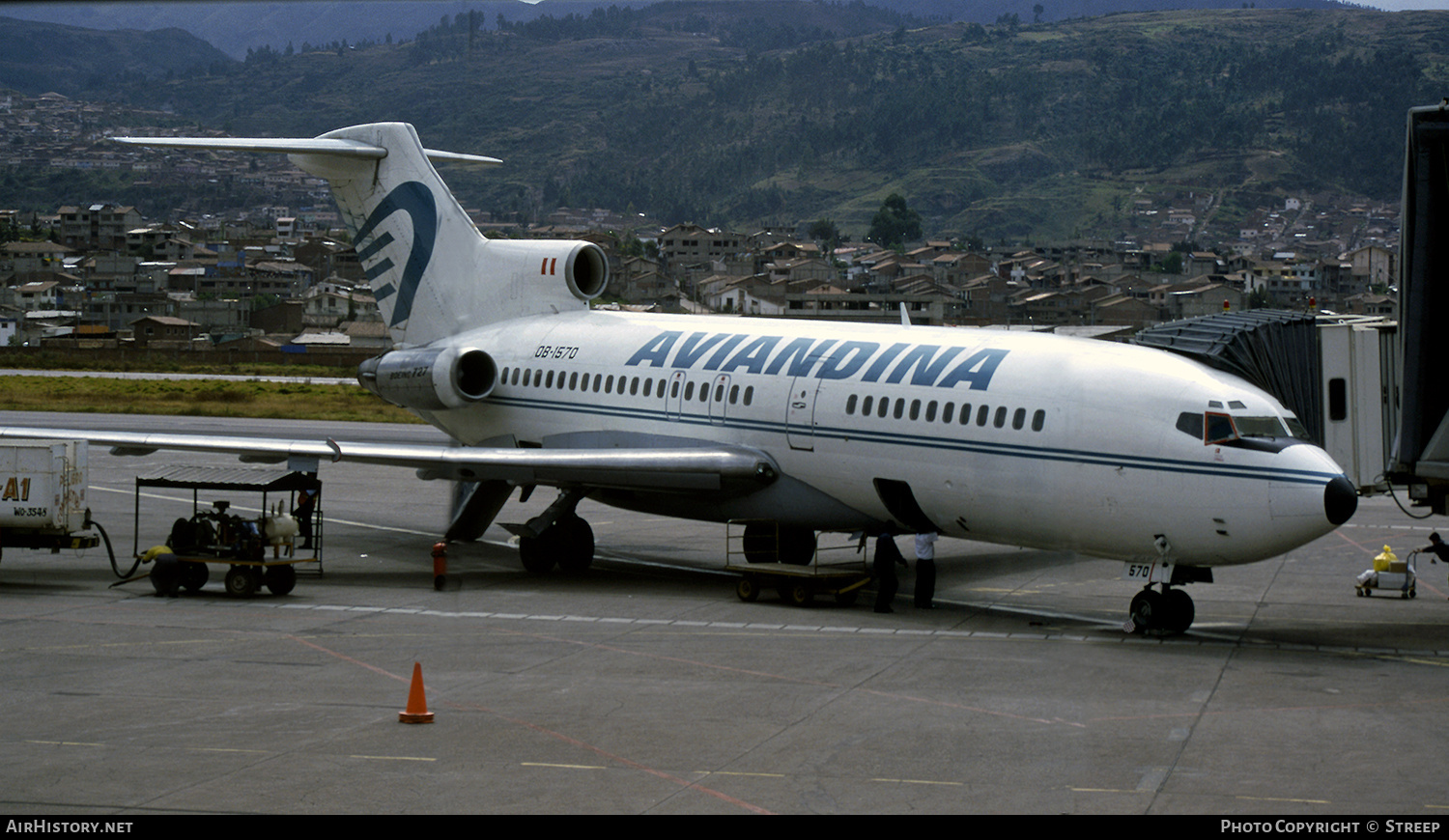 Aircraft Photo of OB-1570 | Boeing 727-22 | Aviandina | AirHistory.net #299139