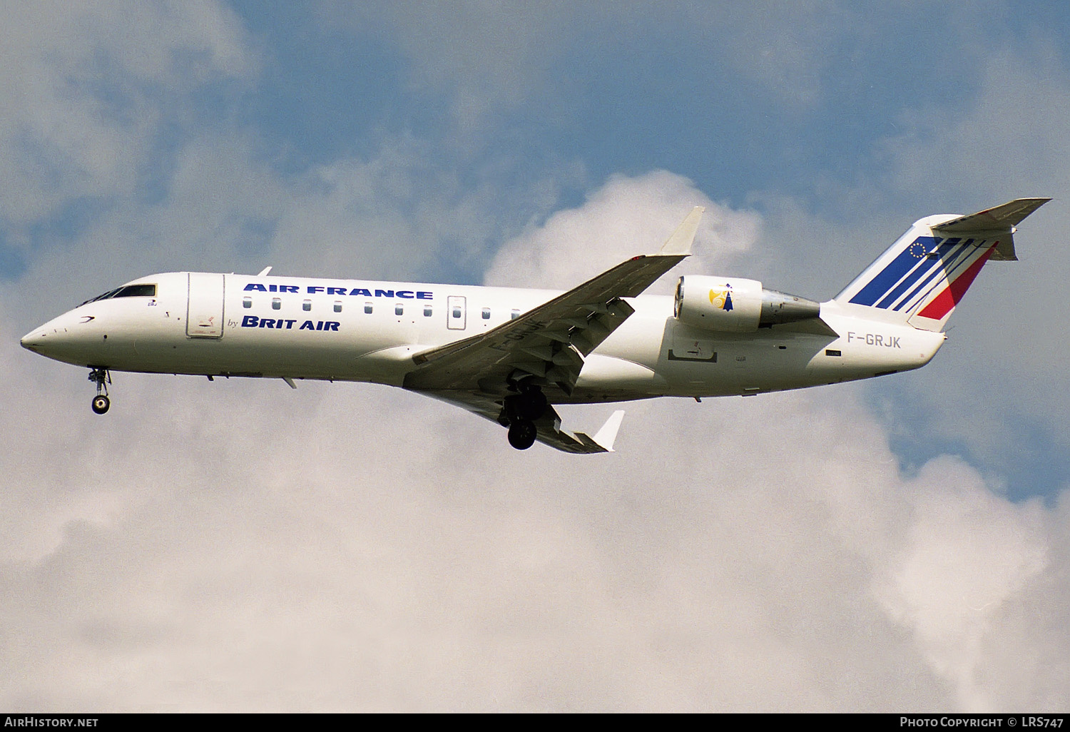 Aircraft Photo of F-GRJK | Bombardier CRJ-100ER (CL-600-2B19) | Air France | AirHistory.net #299148