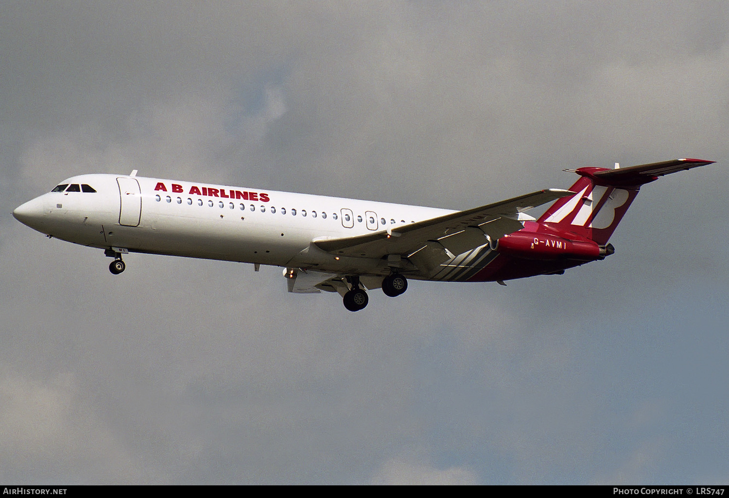 Aircraft Photo of G-AVMI | BAC 111-510ED One-Eleven | AB Airlines | AirHistory.net #299150