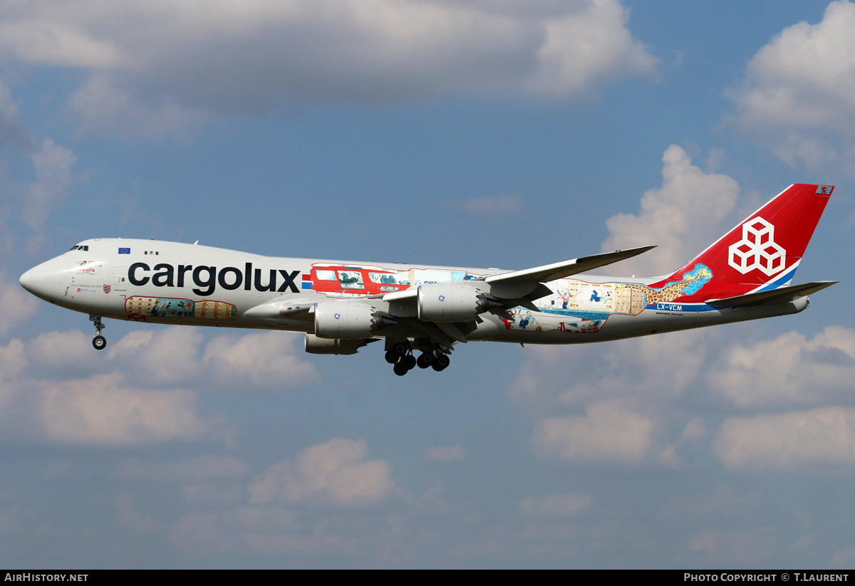 Aircraft Photo of LX-VCM | Boeing 747-8R7F/SCD | Cargolux | AirHistory.net #299153