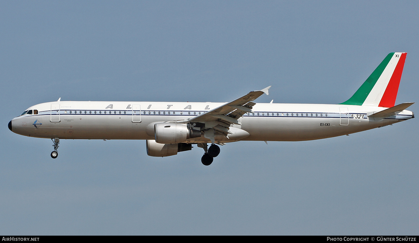 Aircraft Photo of EI-IXI | Airbus A321-112 | Alitalia | AirHistory.net #299156