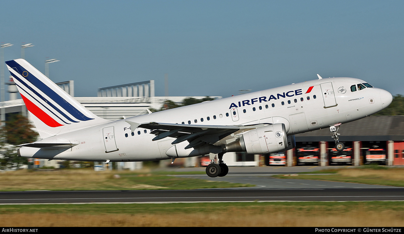 Aircraft Photo of F-GUGN | Airbus A318-111 | Air France | AirHistory.net #299157
