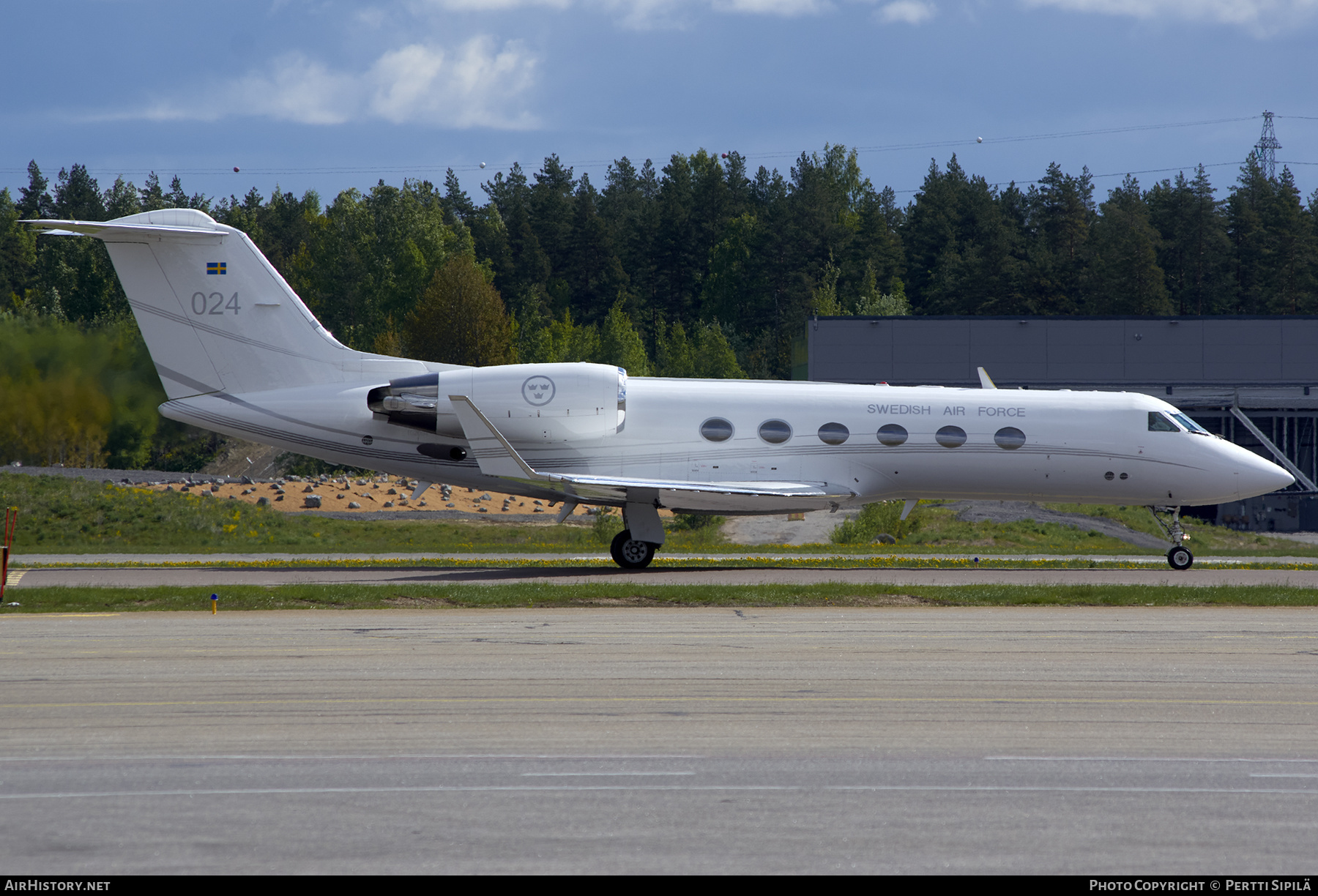 Aircraft Photo of 102004 | Gulfstream Aerospace Tp102C Gulfstream IV (G-IV-SP) | Sweden - Air Force | AirHistory.net #299158